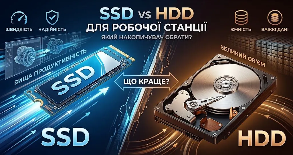 SSD или HDD для рабочей станции — что лучше?